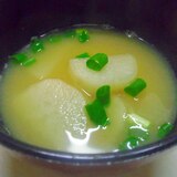 長芋の味噌汁